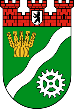 location: Coat of arms of borough Marzahn-Hellersdorf